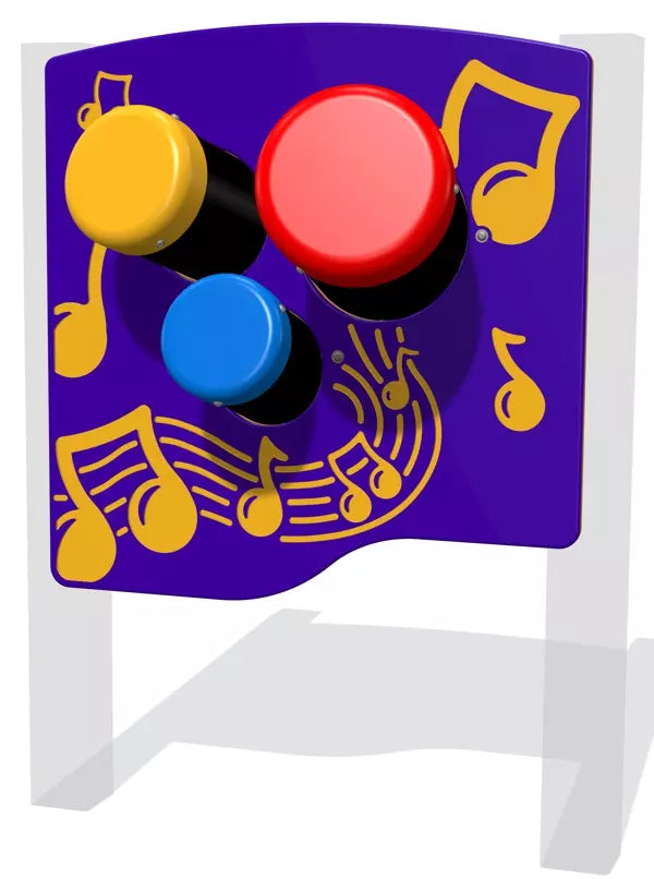 Bongos Musical Play Panel