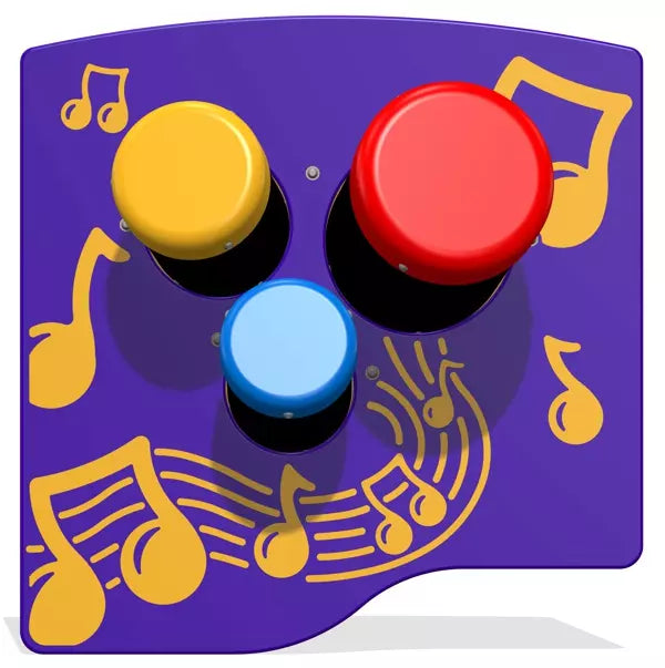 Bongos Musical Play Panel