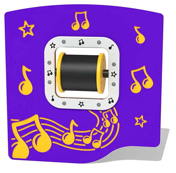 Melody Wheel Musical Play Panel