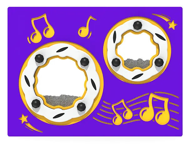 Shaker Musical Play Panel