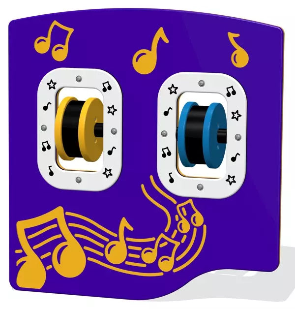 Spin Maracas Musical Play Panel