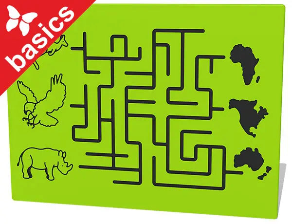 Animal Origins Maze Play Panel