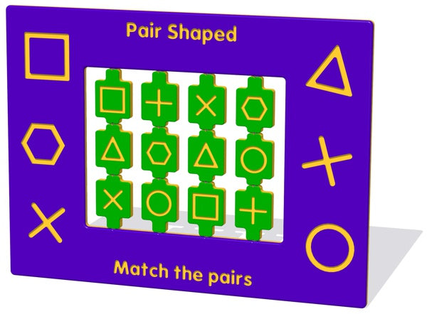 Pair Shaped Play Panel