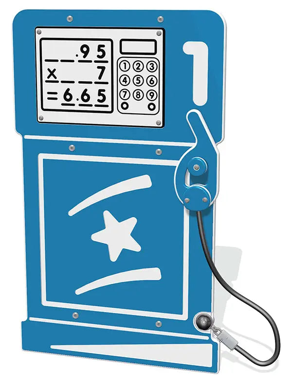 Petrol Pump Play Panel with Posts