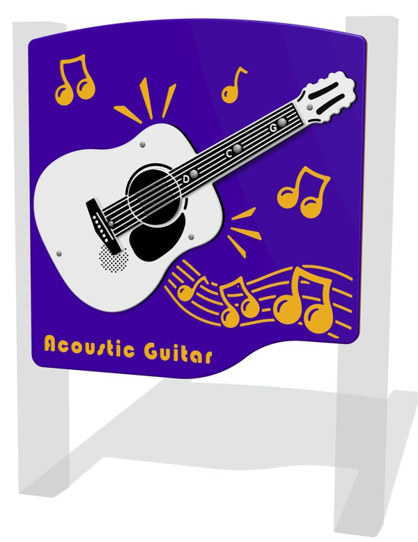PlayTronic Acoustic Guitar Musical Play Panel