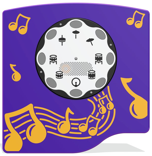 PlayTronic Drums Musical Play Panel