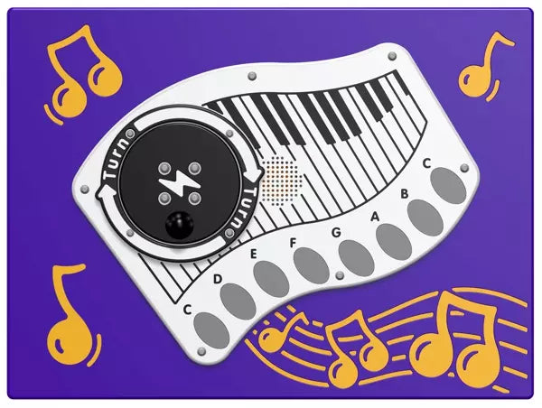 RotoGen Piano Musical Play Panel