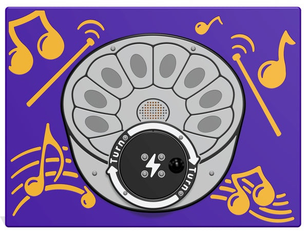 RotoGen Steel Pan Musical Play Panel