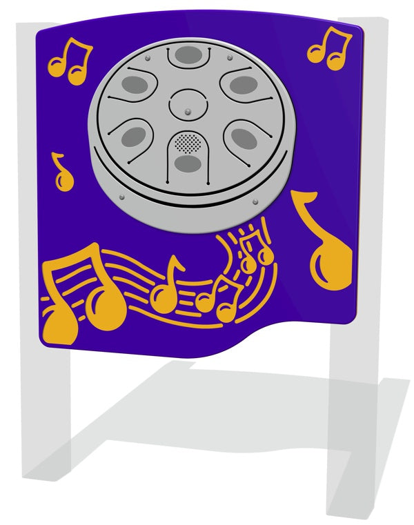 PlayTronic Tongue Drum Musical Play Panel