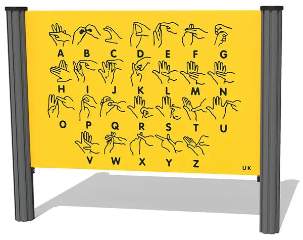 Sign Language (UK) Play Panel