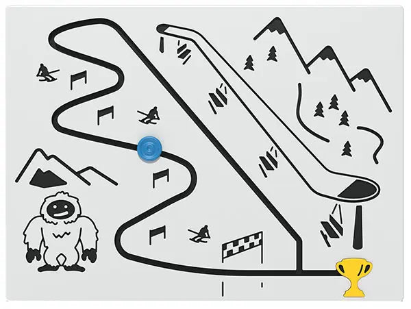 Ski Slalom Play Panel