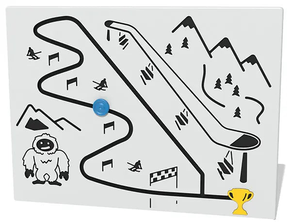 Ski Slalom Play Panel