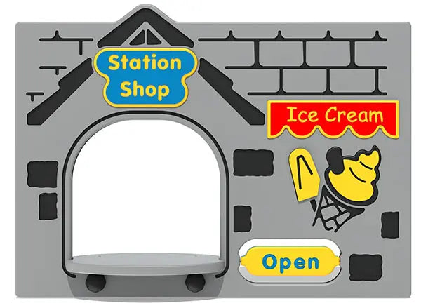 Train Station Shop Panel