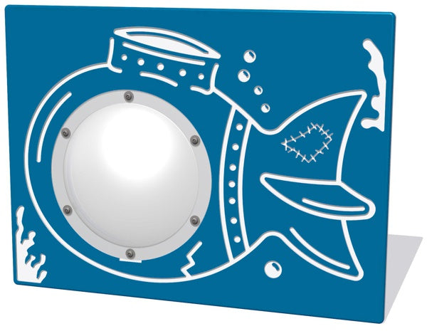 Underwater Sub Play Panel with Clear Dome