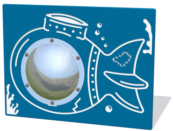 Underwater Sub Play Panel with Mirrored Dome