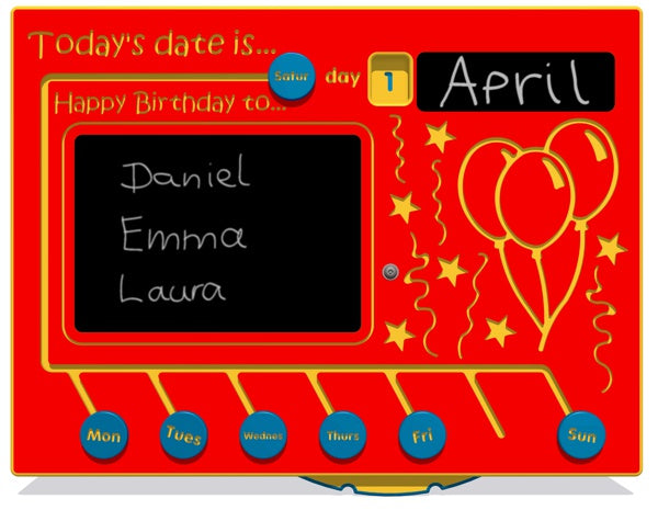 Today's date is NGP Play Panel