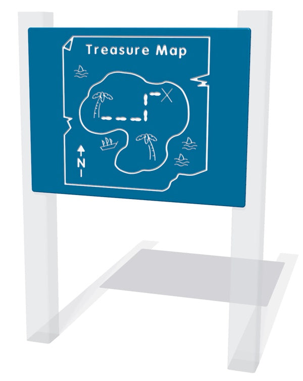 Treasure Map Play Panel
