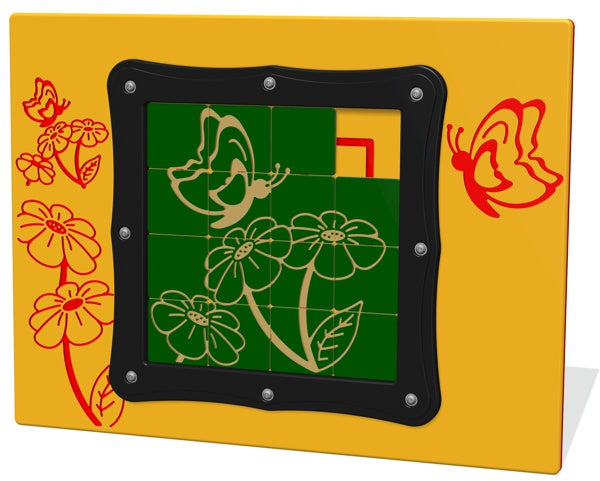 Tile Slide Butterfly Play Panel