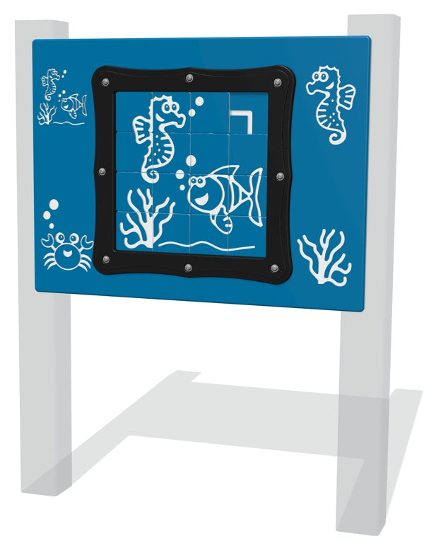 Tile Slide Fish Play Panel