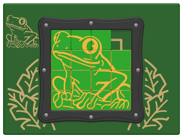 Tile Slide Frog Play Panel
