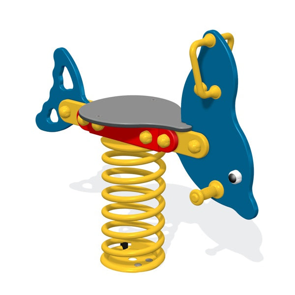 Sit-On Dolphin Spring Rocker