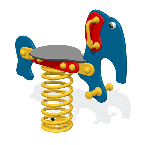Sit-On Elephant Spring Rocker