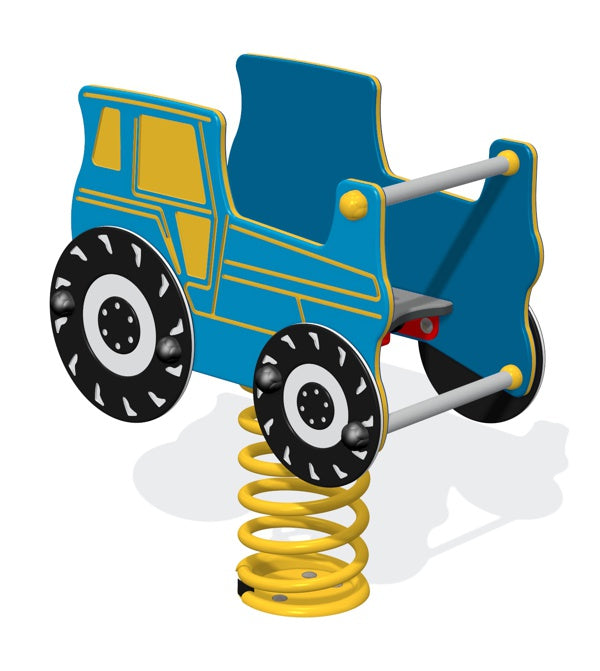 Sit-In Tractor Spring Rocker