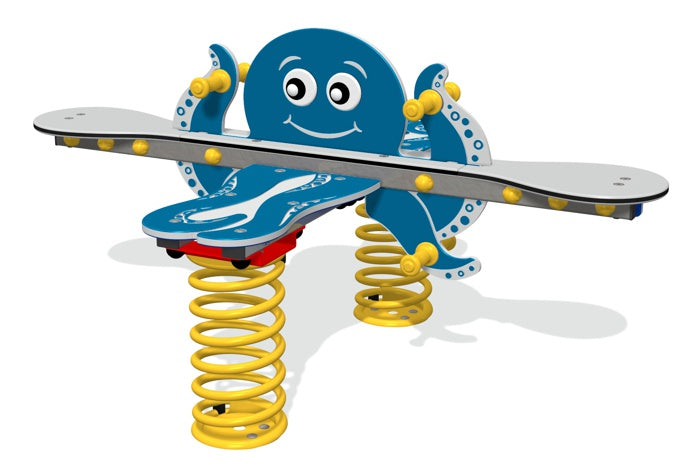 Olivia the Octopus Spring Seesaw