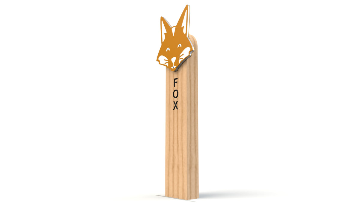 Fox Animal Post