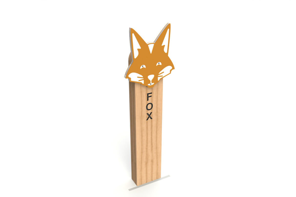 Fox Animal Post
