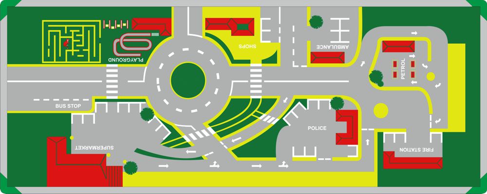 Gameboard Top Kit - Play Town