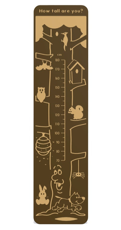 How Tall Are You - Tree Play Panel