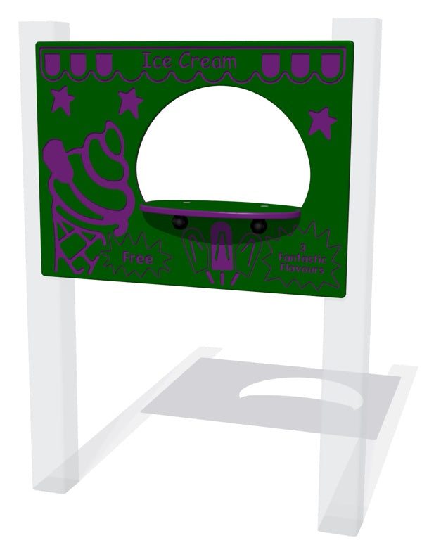Ice Cream Shop Play Panel