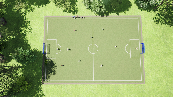 Sports field Open United (20x30m)
