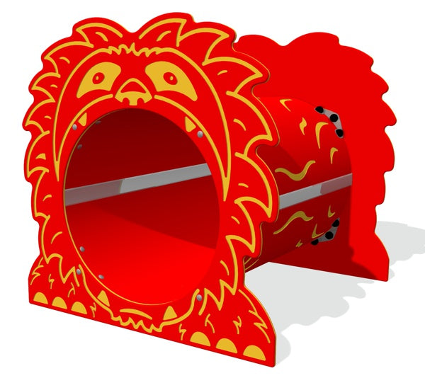 Lion Crawl Through Play Tunnel