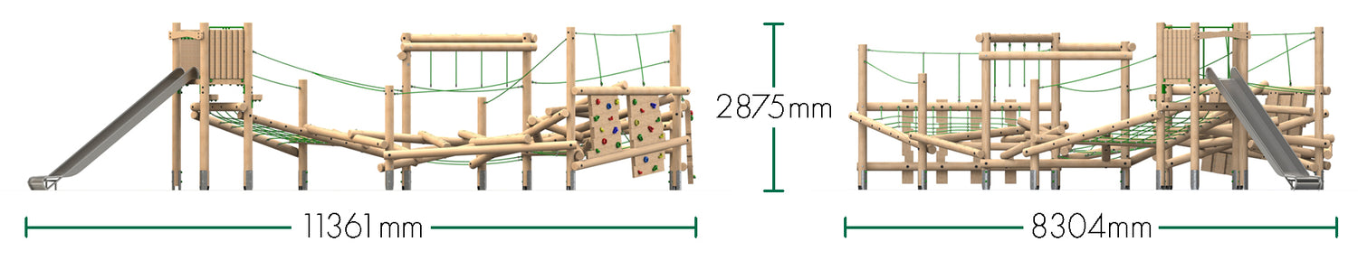 Clamber Stack Madrina With Slide