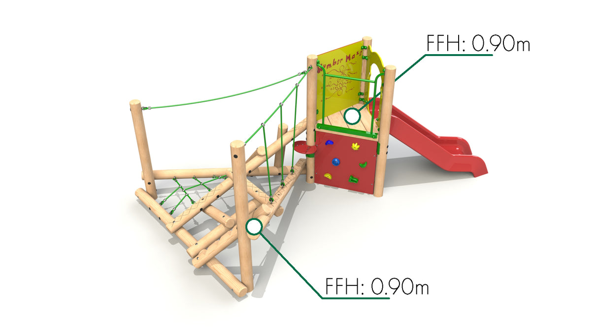Clamber Stack Midi with Slide