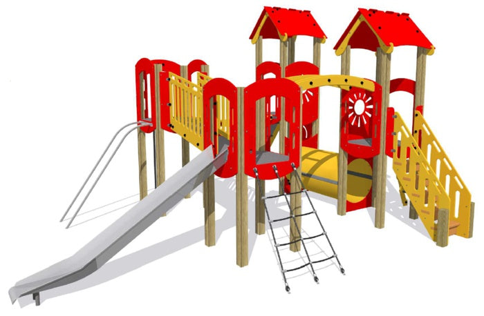 Multi-Play Quad Tower