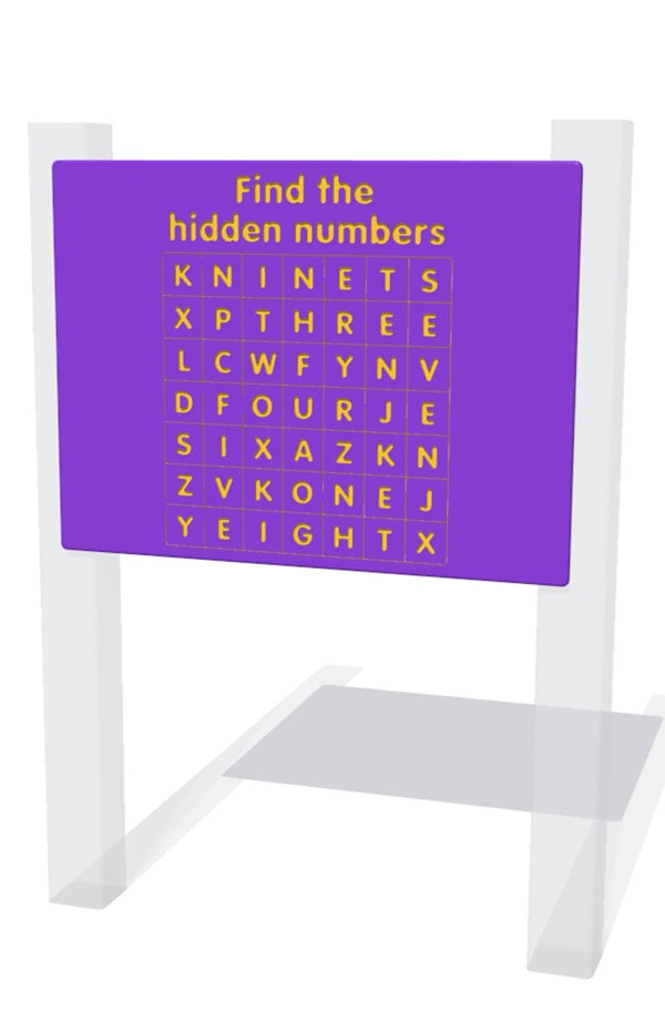 Number Search Play Panel