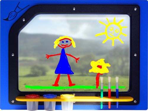 Paint Station Play Panel