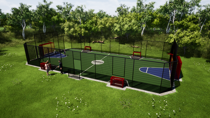 Panna cage 'Cage Deluxe' (10x20m)