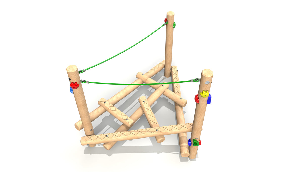 Clamber Stack Piccolo With Ropes