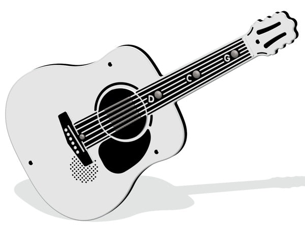 PlayTronic Acoustic Guitar Panel Insert