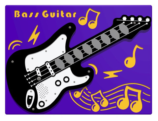 PlayTronic Bass Guitar Musical Play Panel