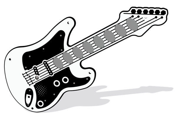 PlayTronic Lead Guitar Panel Insert