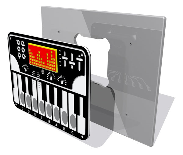 PlayTronic Synth Keyboard Panel Insert