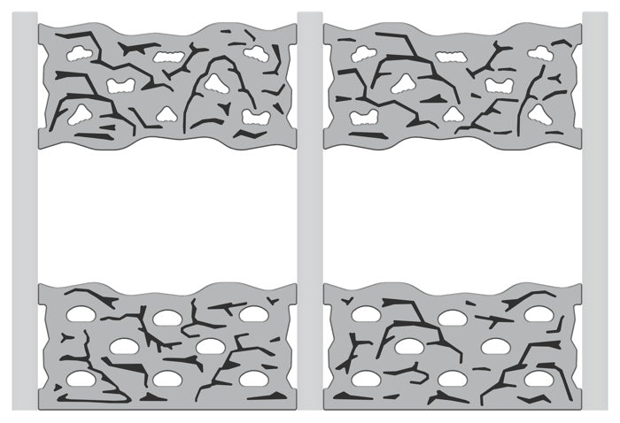 Rock Face-Split Traverse Wall (4 Panel Set)