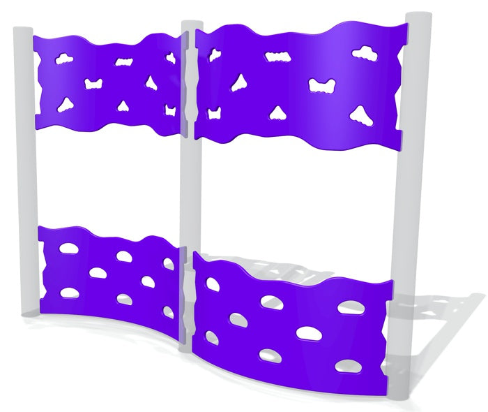 Rocky Split-Traverse Wall (4 Panel Set)