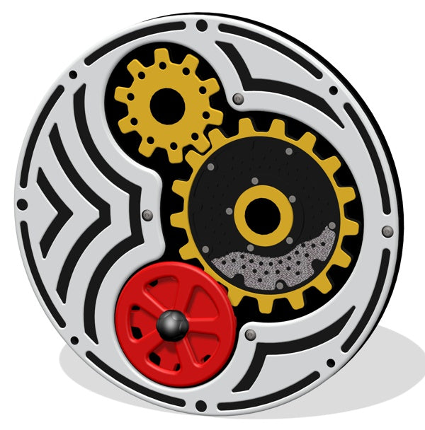 Round Tumble Ball Cog Panel Insert