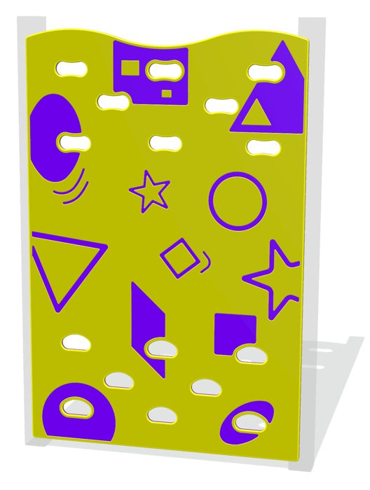 Shapes Traverse Wall